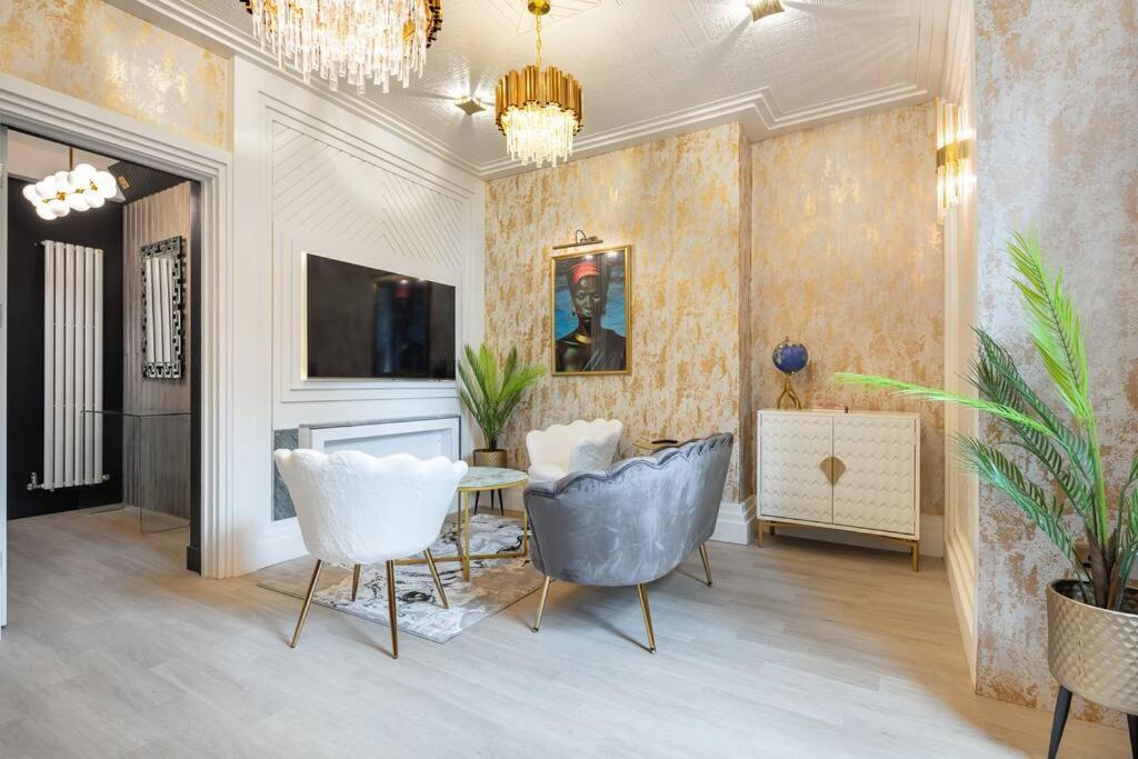 1Lsr - High-End Luxury 2 Bed Designer Apartment Londen Buitenkant foto