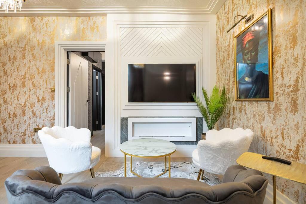 1Lsr - High-End Luxury 2 Bed Designer Apartment Londen Buitenkant foto